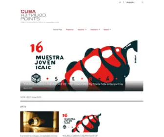 Cubacounterpoints.com(Cuba Counterpoints) Screenshot