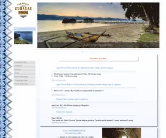 Cubadak-Paradisovillage.com(Cubadak paradiso village Beach Hotel Resort Padang West Sumatra) Screenshot