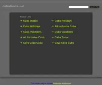 Cubafiesta.net(A Best Daily Life Blog Platform) Screenshot