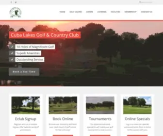 Cubalakesgolf.com(Cuba Lakes Golf & Country Club) Screenshot