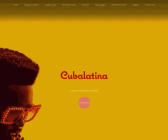 Cubalatina.com(Cuba et musique cubaine) Screenshot