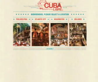 Cubalibrerestaurant.com(Cuba Libre Restaurant) Screenshot