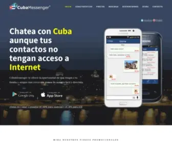Cubamessenger.com(Llamadas y Recargas a Cuba) Screenshot