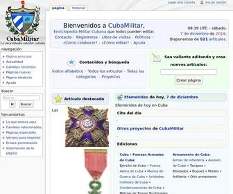 Cubamilitar.org(CubaMilitar) Screenshot