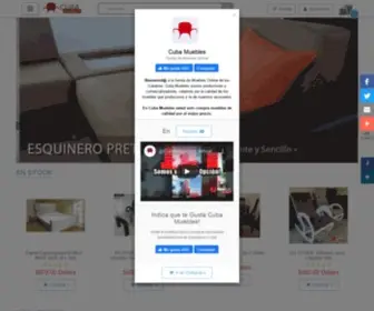 Cubamuebles.com(Cuba Muebles) Screenshot