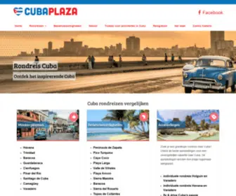 Cubaplaza.nl(Cuba Plaza) Screenshot