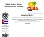 Cubapostoffice.com Screenshot