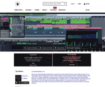Cubasetemplates.com(Cubase Templates For Mac and Windows PC Music Production Community) Screenshot