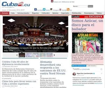 Cubasi.cu(Portal Cuba S) Screenshot