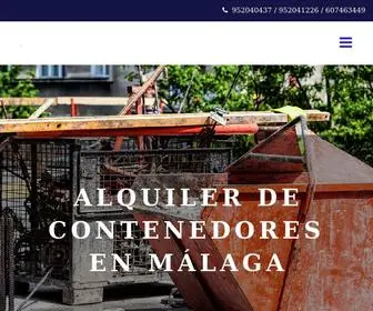 Cubasmata.es(Alquiler de contenedores en Málaga) Screenshot
