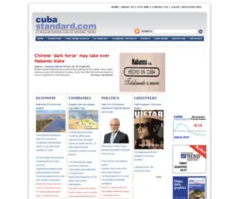 Cubastandard.com(YOUR BEST SOURCE FOR CUBA BUSINESS NEWS) Screenshot