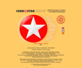 Cubastartravel.com(CUBA STAR TRAVEL I Kuba Reisen I Flug) Screenshot