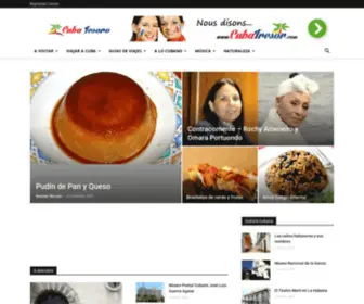 Cubatesoro.com(Cuba Tesoro) Screenshot