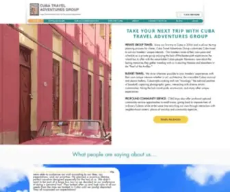 Cubatraveladventuresgroup.com(Legal Cuba Travel for Americans) Screenshot