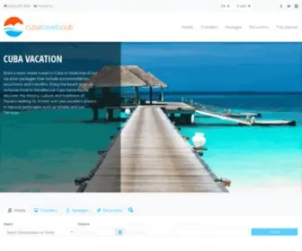 Cubatravelsclub.com(Cuba vacation with CubaTravelsClub) Screenshot