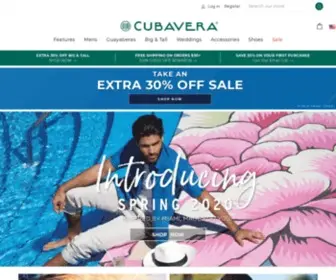 Cubavera.com(Guayabera & Linen Shirts) Screenshot