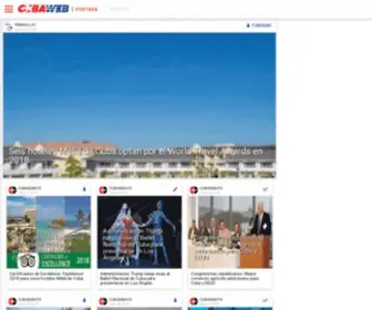 Cubaweb.cu(CUBA WEB) Screenshot