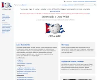 Cubawiki.com.ar(Cubawiki) Screenshot