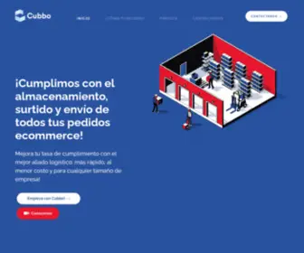 Cubbo.co(Micro-fulfillment from the future) Screenshot