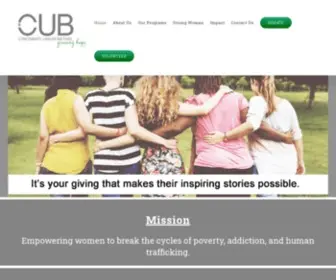 Cubcincy.org(Growing Hope Since 1830) Screenshot