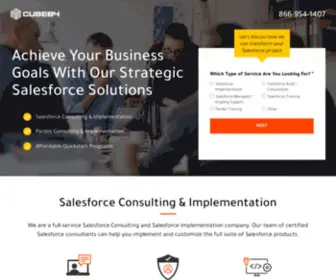 Cube-84.com(Certified Salesforce Consultant) Screenshot