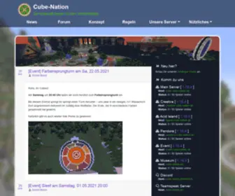 Cube-Nation.de(Der Minecraft) Screenshot