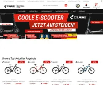 Cube-Store-Rostock.de(CUBE Store) Screenshot