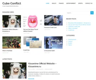 Cubeconflict.com(Cube Conflict) Screenshot