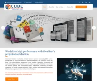 Cubedatasolutions.com(Cubedatasolutions) Screenshot