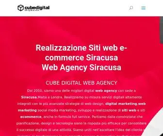 Cubedigital.it(Web Agency Siracusa) Screenshot