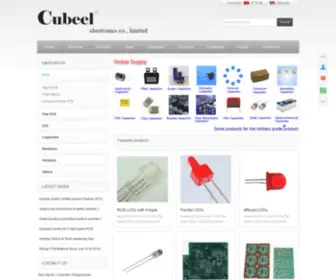 Cubeel.com(Cubeel Electronics Co) Screenshot