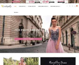 Cubejelly.com(Discover the perfect special occasion dresses at) Screenshot