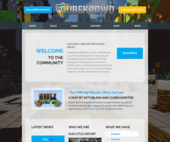 Cubekrowd.net(CubeKrowd Network) Screenshot