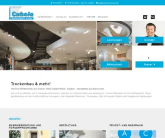 Cubela-Trockenbau.de(Cubela Trockenbau) Screenshot