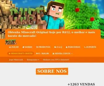 Cubemc.com.br(Loja de Minecraft mais barata do mercado) Screenshot