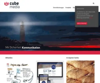 Cubemedia.ch(Cube media AG) Screenshot