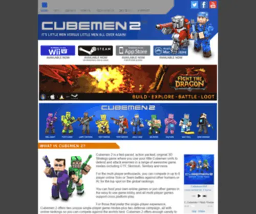 Cubemen2.com(3 Sprockets) Screenshot