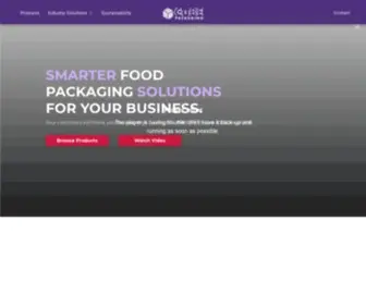 Cubep.com(Smarter Food Packaging Solutions for Your Business) Screenshot
