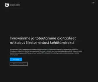 Cubescom.fi(Etusivu) Screenshot