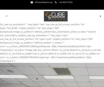 Cubespace.org(Cube Space Business Center) Screenshot