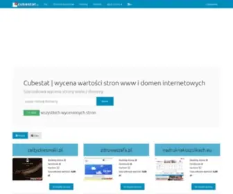 Cubestat.pl(Kup atrakcyjną domenę) Screenshot