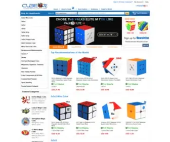 Cubezz.com(Professional Puzzle Store for Magic Cubes) Screenshot