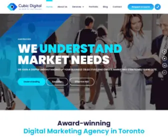 CubiCDigital.ca(Cubic Digital) Screenshot