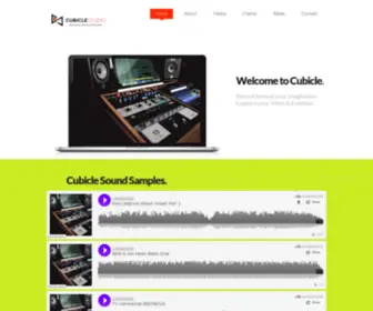 Cubicle-Studio.com(Cubicle studio) Screenshot