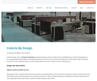 Cubiclebydesign.com(Cubicle By Design) Screenshot