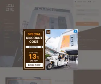 CubicPratunam.com(Cubid Pratunam Bangkok) Screenshot