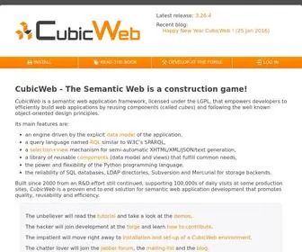 Cubicweb.org(CubicWeb Semantic Web Framework) Screenshot