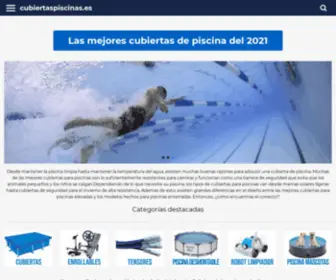 Cubiertaspiscina.es(BUSQUE LA CUBIERTA PARA TÚ PISCINA QUE SE ADAPTE A SUS NECESIDADES) Screenshot