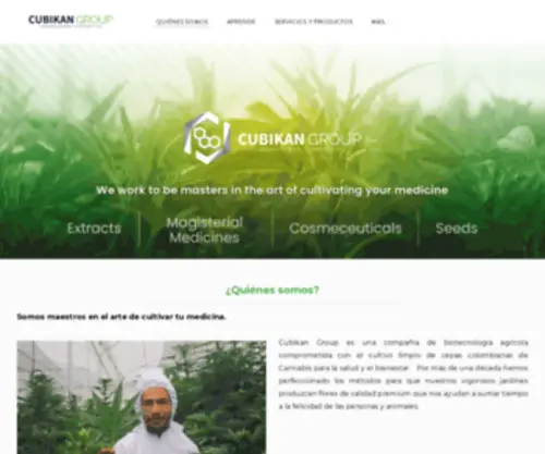 Cubikangroup.com(Quiénes somos) Screenshot