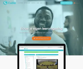 Cuble.nl(Online trainingen) Screenshot